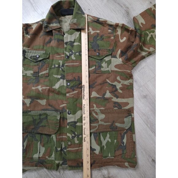 Vintage Ben Lee Camo Utility Button Up Jacket Mens Medium - Picture 7 of 11